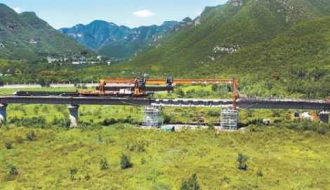 京通铁路完成换梁改造 运行时速提升到100公里