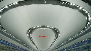 北京冬奥会国家体育馆基础设施建设基本完工