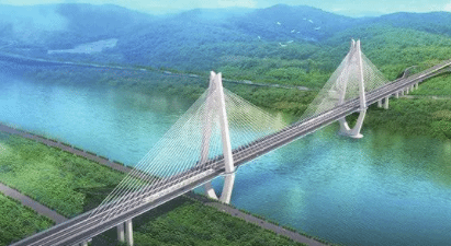 世界首次！这座桥将多线公路和高铁放在同层