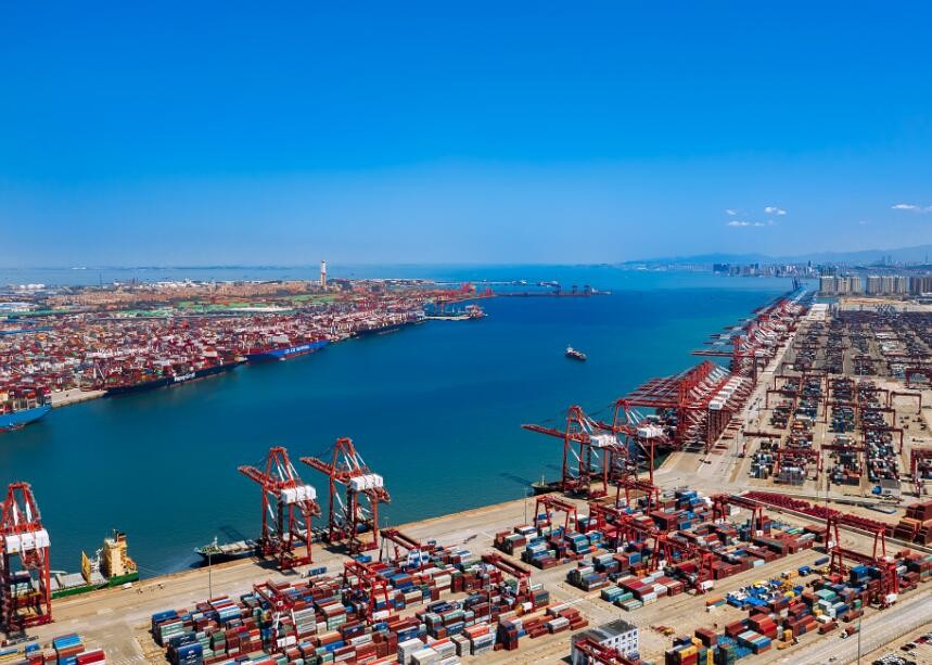 我国与“一带一路”沿线国家货物贸易额十年年均增长8%
