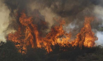 美国西部山火8日持续肆虐 小城莫尔登尽毁