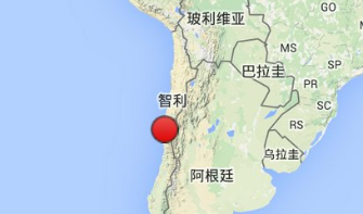 智利北部发生6.1级地震 尚无人员伤亡的报告