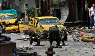 哥伦比亚西南部发生汽车炸弹爆炸 致17人受伤
