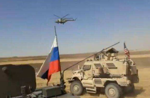 俄美军车在叙利亚发生碰撞 俄罗斯国防部回应