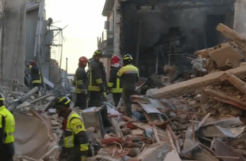 意大利一城镇发生煤气爆炸 致3人死亡6人失踪