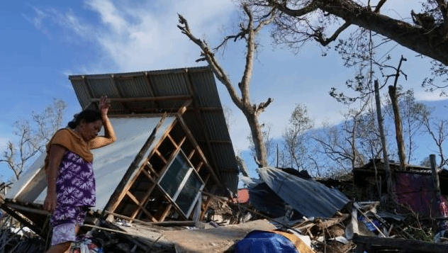 台风袭击菲律宾致375死56人失踪 500余人受伤