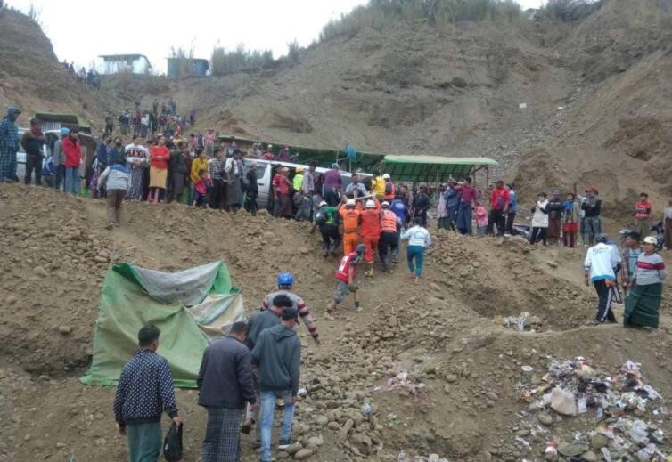 缅甸北部玉石矿坍塌造成至少3人死亡