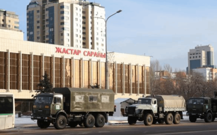 外媒：集安组织维和部队开始从哈萨克斯坦撤军