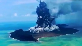 汤加海底火山再次喷发 引发海啸或波及多国