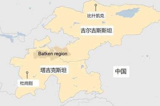 吉尔吉斯斯坦和塔吉克斯坦在边境地区发生交火
