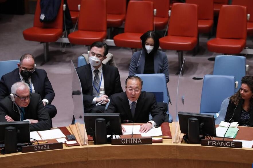 中国代表：停火止战是解决乌克兰人道危机的根本出路