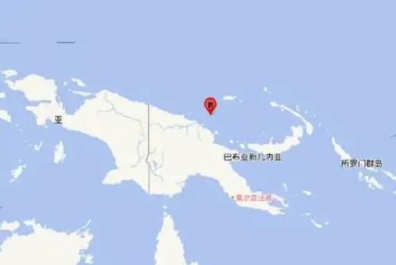 南太平洋岛国巴布亚新几内亚发生6.3级地震