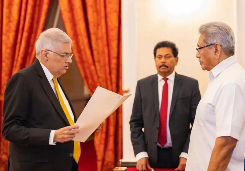 维克勒马辛哈再度出任斯里兰卡总理