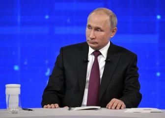 俄罗斯总统普京否认乌克兰克列缅丘格发生恐怖袭击