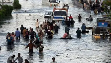 6月中旬以来强降雨在巴基斯坦造成282人死亡
