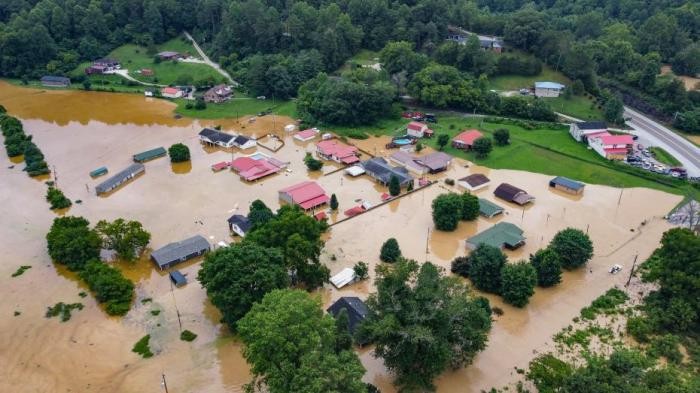 美国肯塔基州洪水遇难人数上升至37人