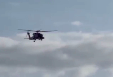美国一架直升机坠入墨西哥湾 4人失联