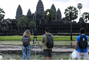 柬埔寨吴哥古迹外国游客增长 收入回暖