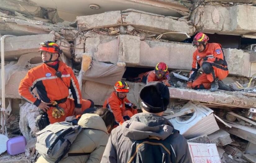 中国救援队结束赴土耳其救援任务回国