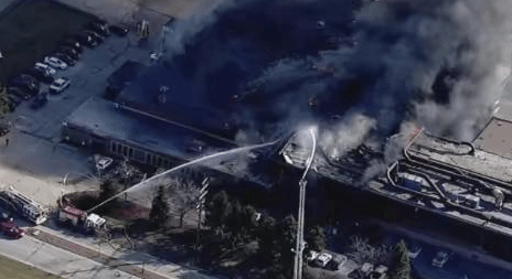 美国俄亥俄州一金属工厂爆炸起火致1死13伤