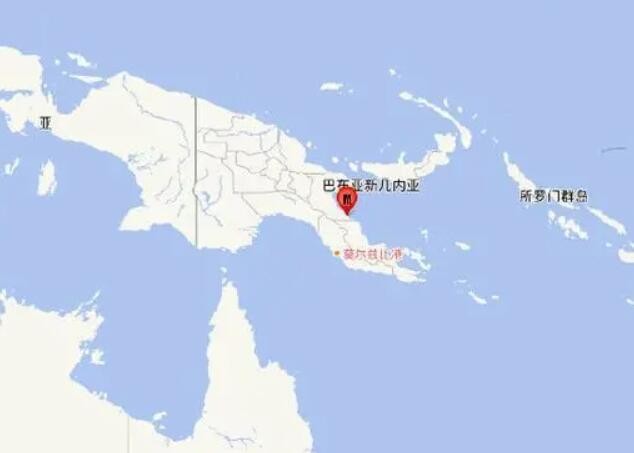 巴布亚新几内亚发生7.0级地震