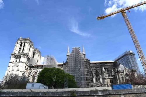 巴黎圣母院大火四周年：修复工程仍在紧张进行