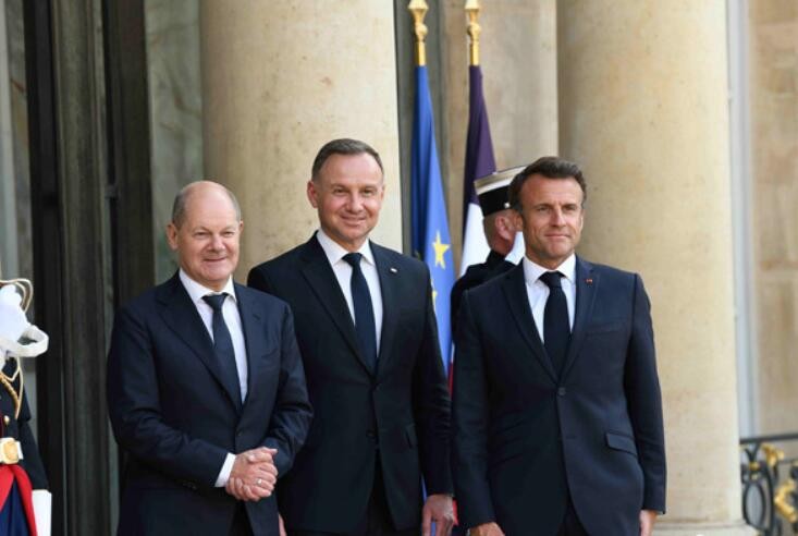 法德波三国领导人在巴黎会谈 重点讨论乌克兰局势