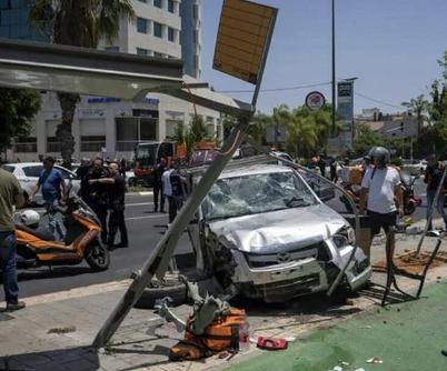 以色列特拉维夫发生驾车袭击事件已致9人受伤