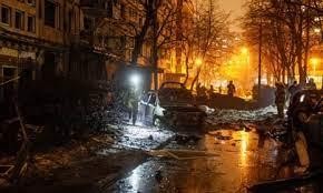乌克兰官员：基辅遭导弹袭击超50人受伤 多处建筑受损