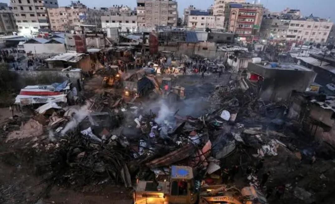以军空袭加沙北部难民营造成数十人死伤