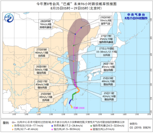 台风黄色预警：浙闽沪苏沿海将有6-7级大风