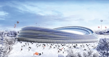北京冬奥会标志性场馆“冰丝带”即将正式对外开放
