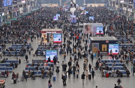 “五一”当天 铁路上海站预计发送旅客53.6万人次