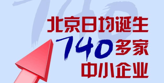 扶持措施落地见效 北京日均诞生740多家中小企业