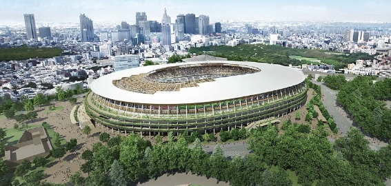 日本新国立竞技场将举办田径比赛 不设观众