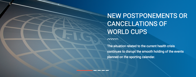 国际体联体操全能世界杯赛斯图加特站取消