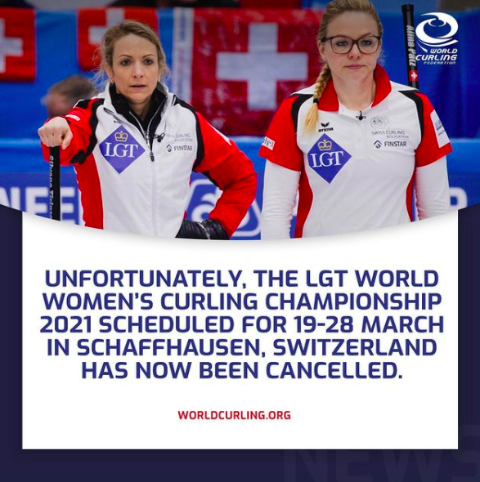2021女子冰壶世锦赛取消 涉及北京冬奥资格