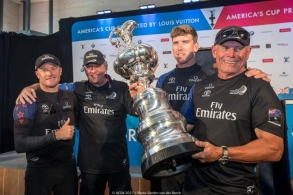 美洲杯帆船赛落幕 新西兰7-1获胜比尔林创历史
