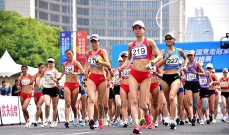 竞走冠军赛刘虹女子20公里摘金 尹加星夺冠
