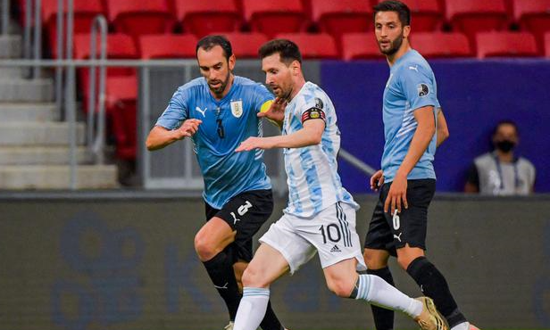 美洲杯-梅西助攻铁腰破门 阿根廷1-0乌拉圭