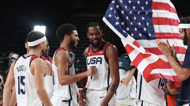 FIBA公布最新男篮排名：美国位列榜首 西班牙第二