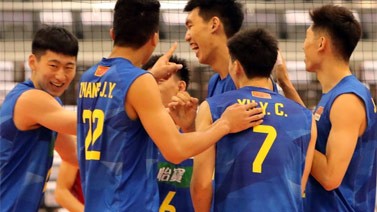 亚洲男排锦标赛-中国队两战两胜闯入八强