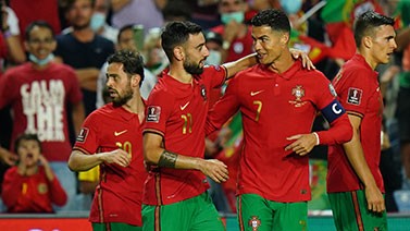 世预赛-C罗帽子戏法B费破门 葡萄牙5-0卢森堡
