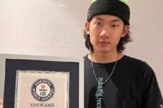 中国单板滑雪小将苏翊鸣获吉尼斯纪录认证