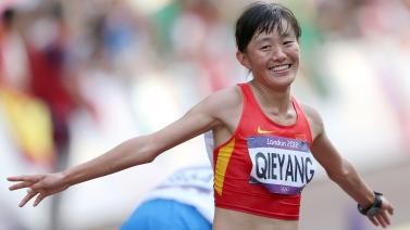 切阳什姐递补伦敦奥运女子竞走金牌 中国包揽金银铜