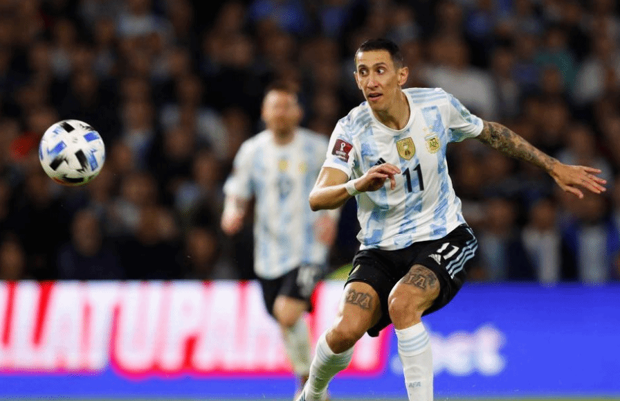 足球世界杯预选赛：阿根廷胜委内瑞拉