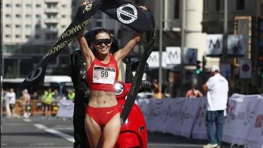 切阳什姐马德里女子10公里夺冠 连续收获大赛冠军