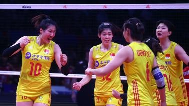 世界联赛中国女排2-3泰国首败 李盈莹28分难救主