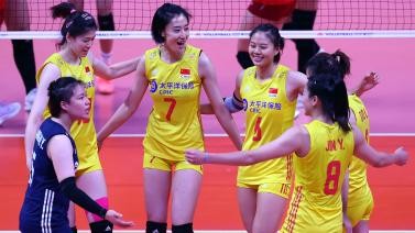中国女排不敌泰国队 世界排名降回第三位