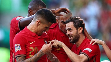 欧国联-坎塞洛建功B席助攻梅开二度 葡萄牙2-0捷克